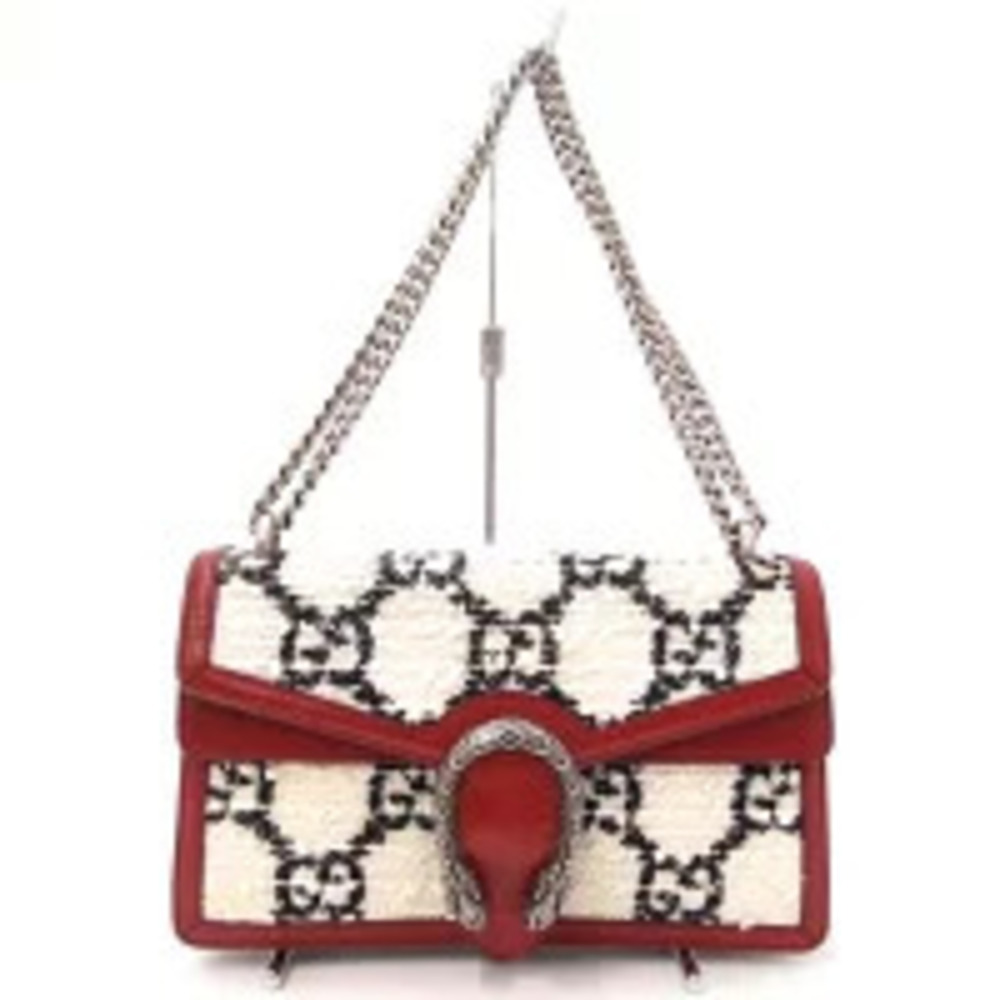 GUCCI Dionysus Shoulder Bag Red
